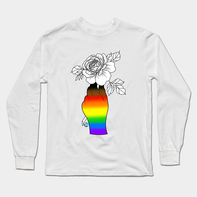 LGBTQ Pride Long Sleeve T-Shirt by ColorMix Studios